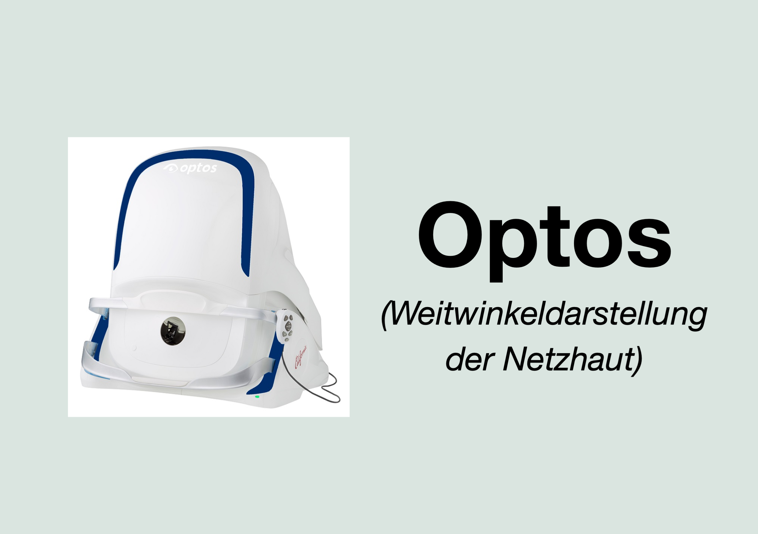 Optos – Vorderseite